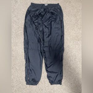 2000s Baggy Black Nike Men's Track Pants